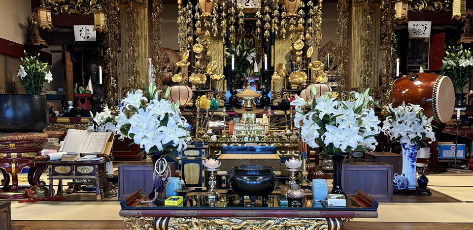 写真：光輪院本堂